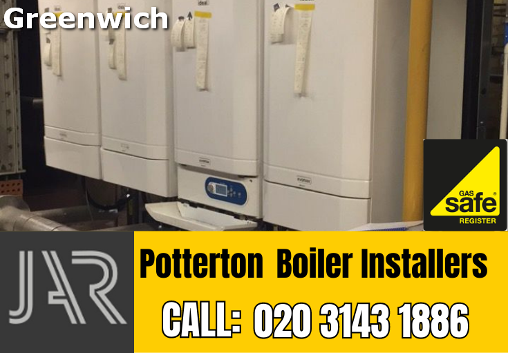 Potterton boiler installation Greenwich