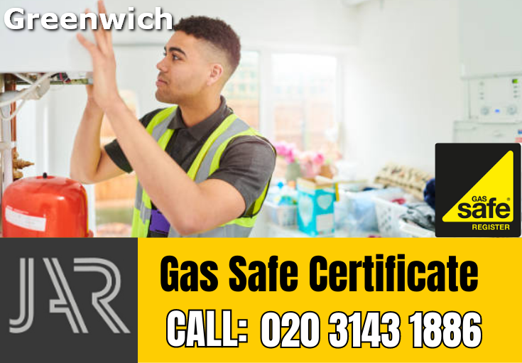 gas safe certificate Greenwich