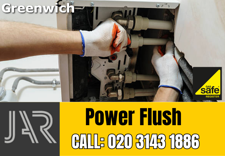 power flush Greenwich